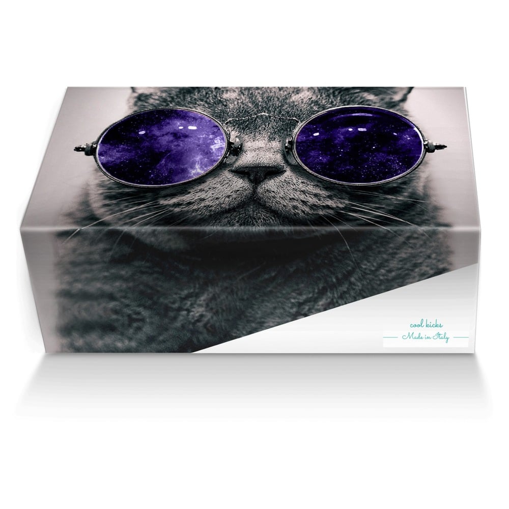 cool kicks custom made shoe box cool kicks artisan made in Italy shoes by Tova Whynacht