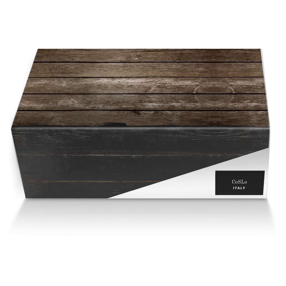 CoSLo custom made shoe box CoSLo artisan made in Italy shoes by Omar Said