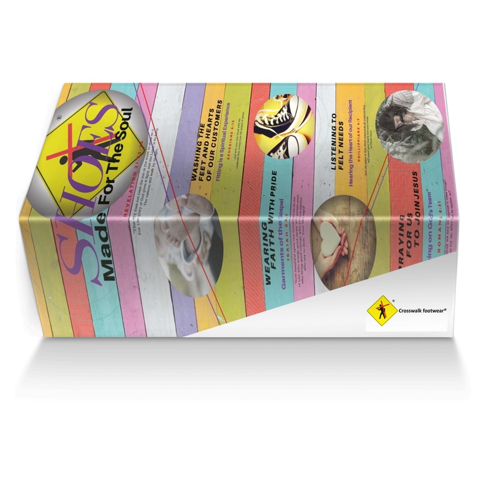 Crosswalk footwear custom made shoe box Crosswalk footwear artisan made in Italy shoes by Lolita Valento