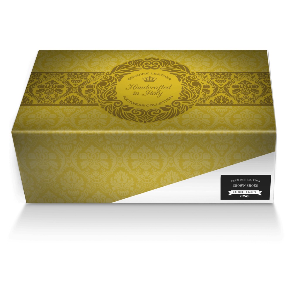 Crown shoes custom made shoe box Crown shoes artisan made in Italy shoes by Timur Keskin