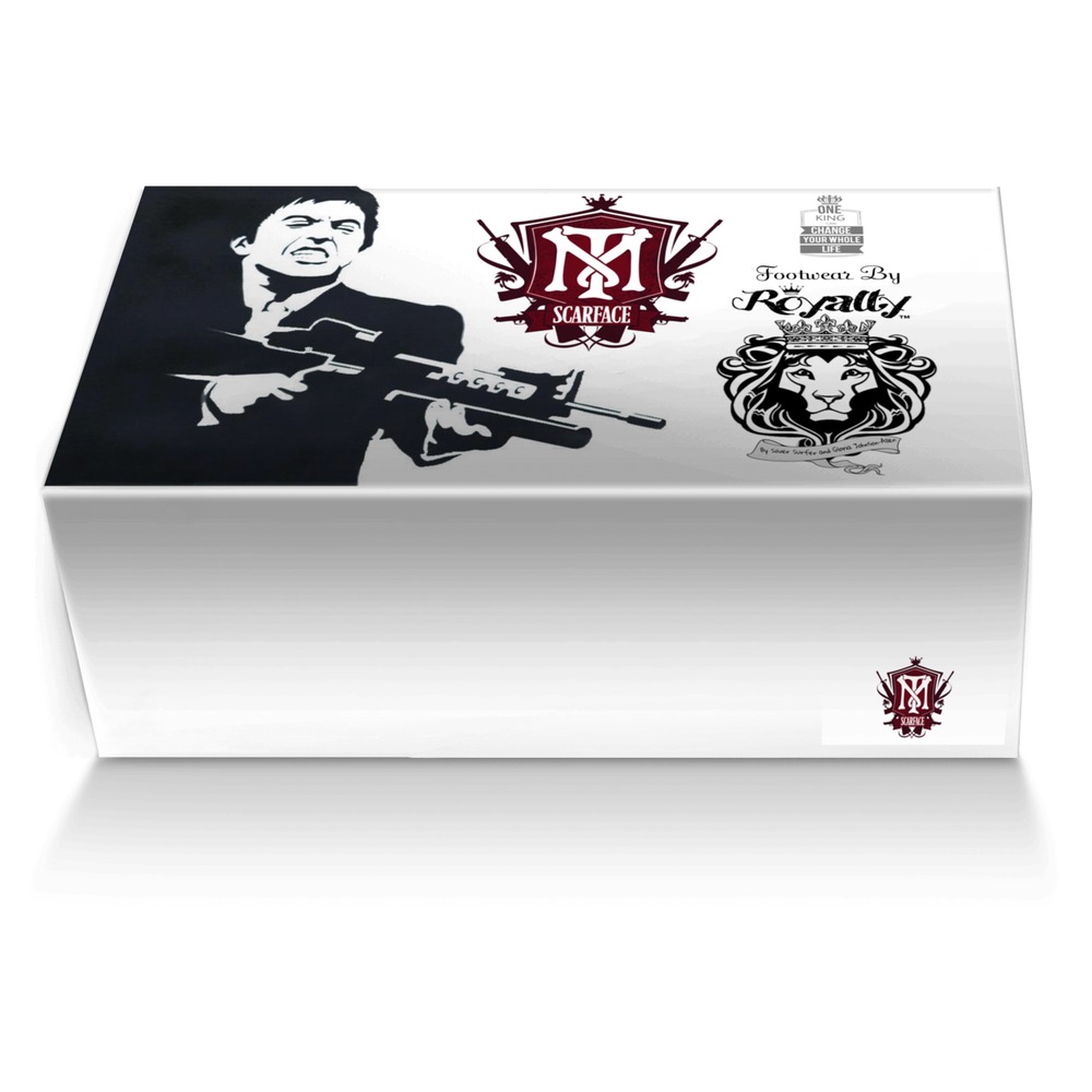 CROWNS By Royalty custom made shoe box CROWNS By Royalty artisan made in Italy shoes by Stephen Allen