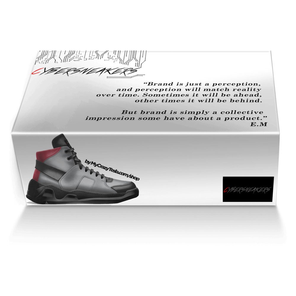 CYBERSNEAKERS custom made shoe box CYBERSNEAKERS artisan made in Italy shoes by Guillaume Stevanovic