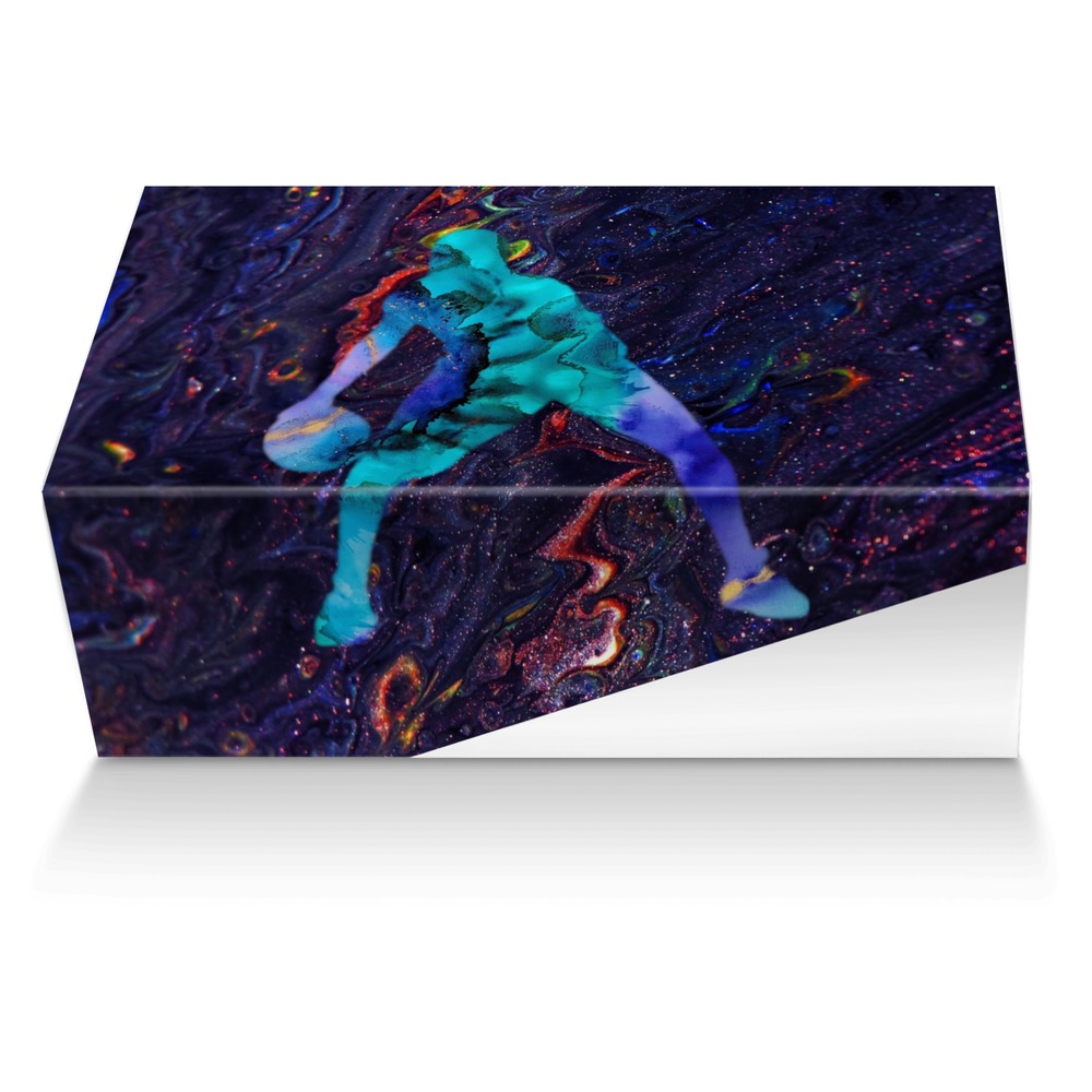 D Xross Lines custom made shoe box D Xross Lines artisan made in Italy shoes by Deante Steele