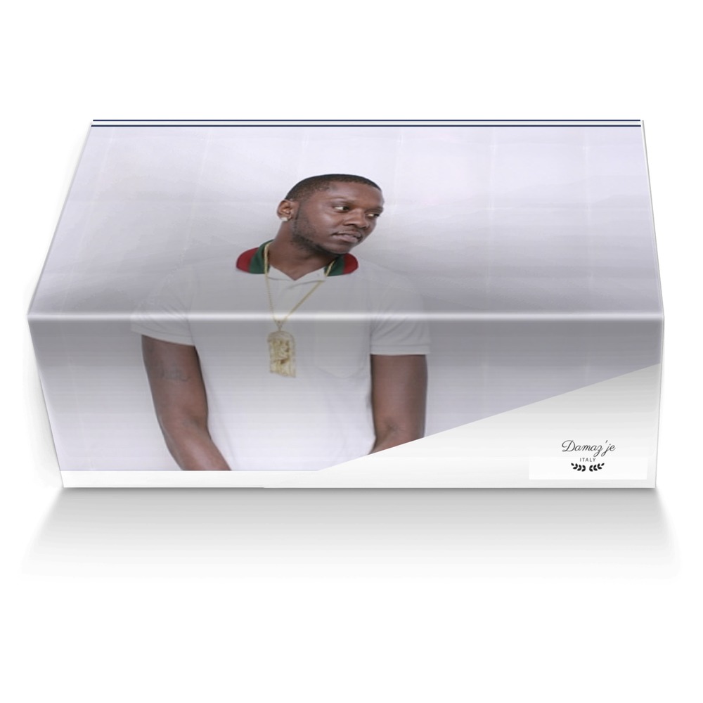 Damaz'je custom made shoe box Damaz'je artisan made in Italy shoes by Dwayne Northern