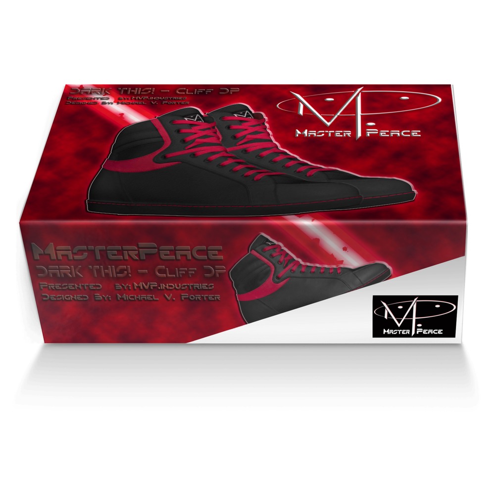 Dark This-Cliff DP custom made shoe box Dark This-Cliff DP artisan made in Italy shoes by Michael Porter