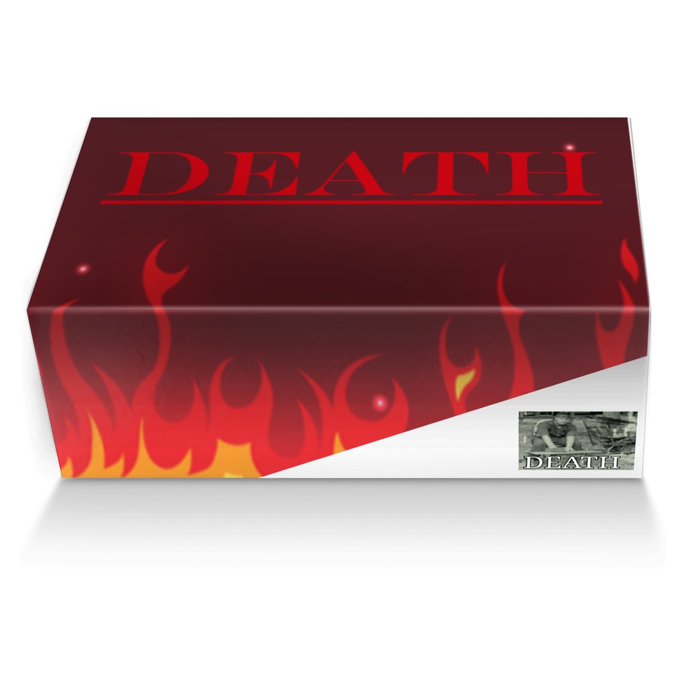 DEATH custom made shoe box DEATH artisan made in Italy shoes by Joseph Forest