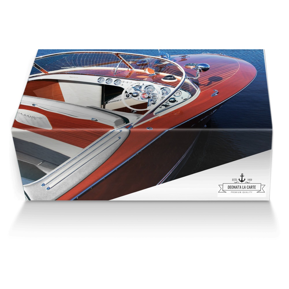 Deonat'a La Carte custom made shoe box Deonat'a La Carte artisan made in Italy shoes by Trabe