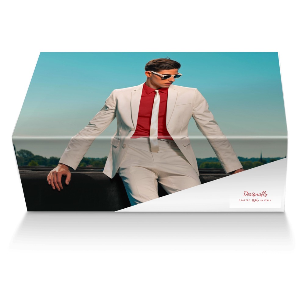 Designafly custom made shoe box Designafly artisan made in Italy shoes by Reynaldo Torres