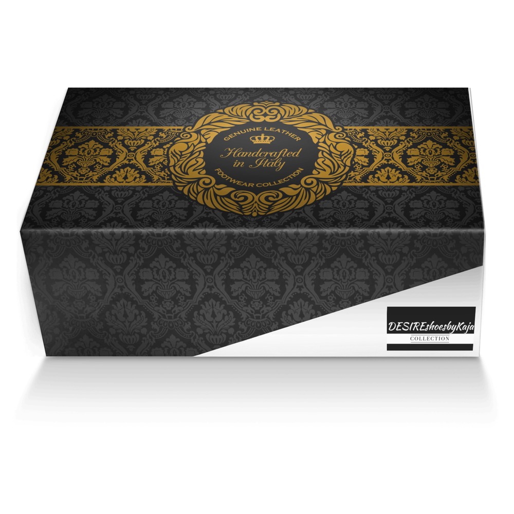 DESIREshoesbyKaja custom made shoe box DESIREshoesbyKaja artisan made in Italy shoes by Karoline Seymour