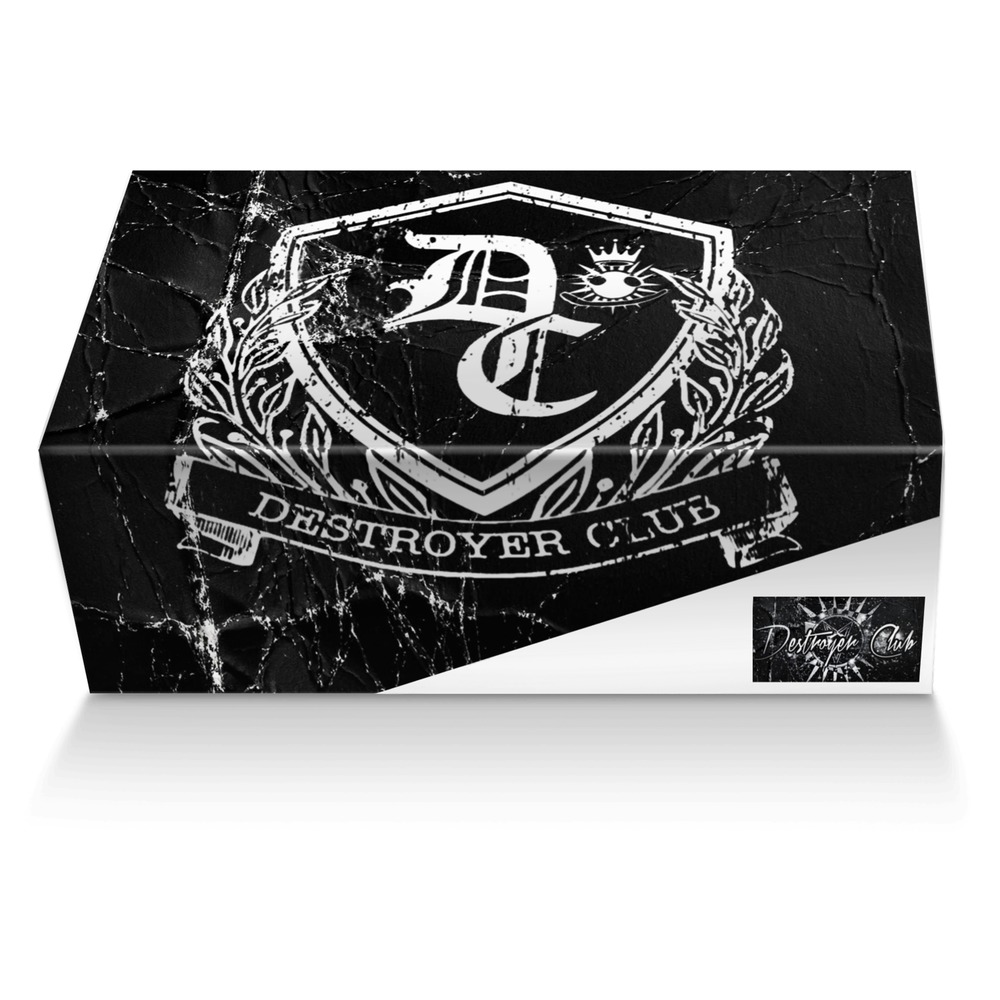 DESTROYER CLUB custom made shoe box DESTROYER CLUB artisan made in Italy shoes by Redstar Mafia