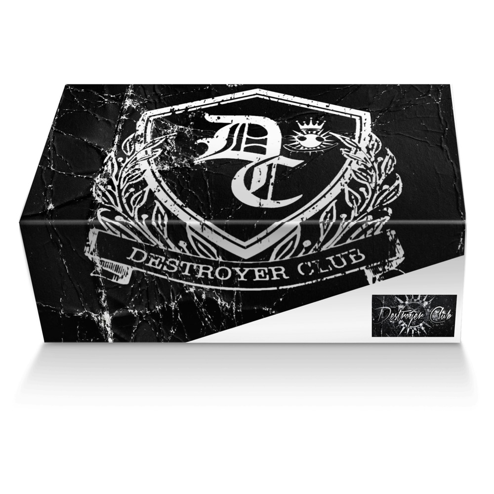 DESTROYER CLUB custom made shoe box DESTROYER CLUB artisan made in Italy shoes by Redstar Mafia