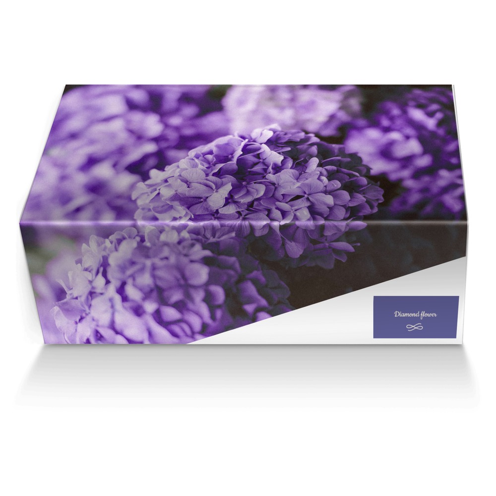 Diamond flower custom made shoe box Diamond flower artisan made in Italy shoes by Kinsley Taylor