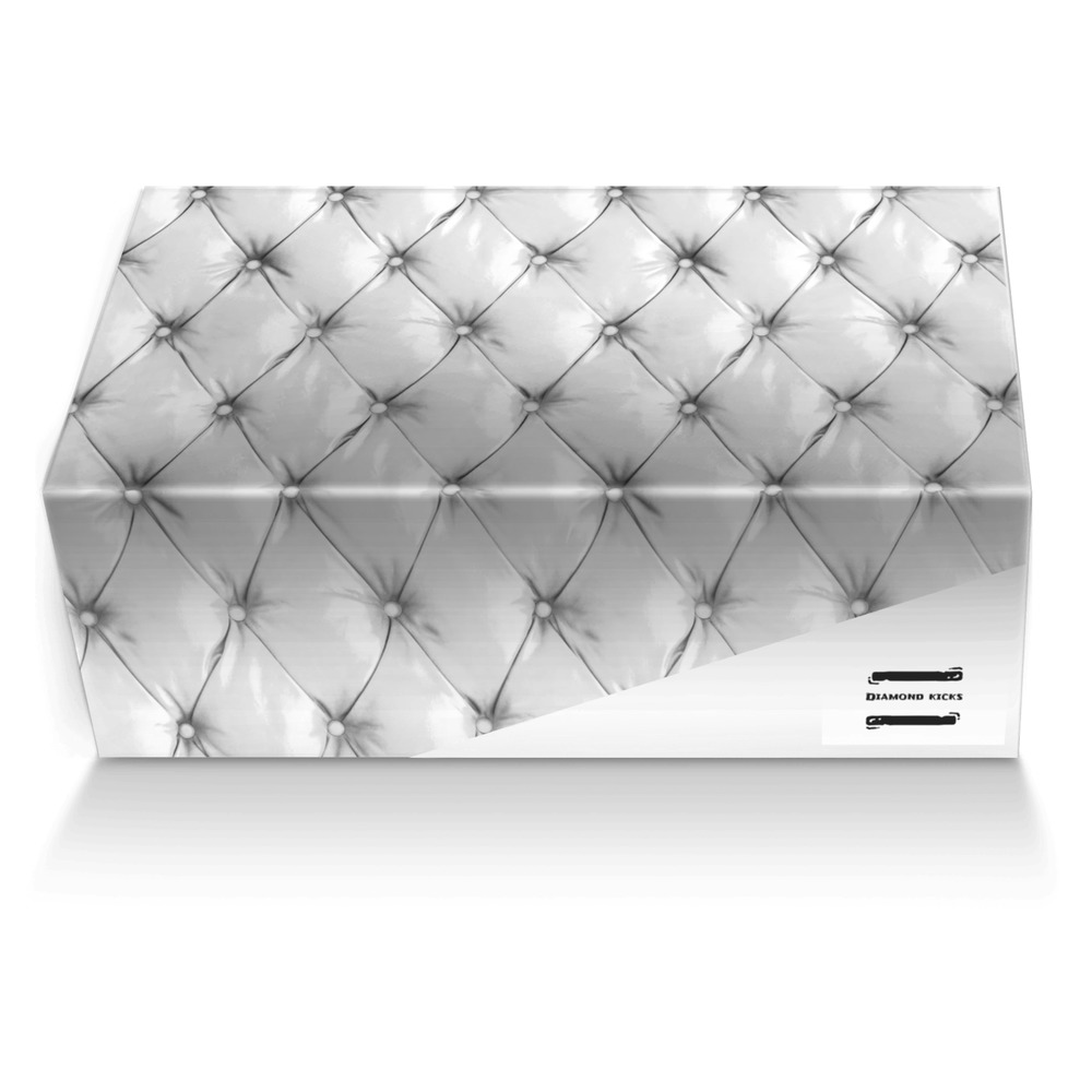 Diamond kicks custom made shoe box Diamond kicks artisan made in Italy shoes by Tom