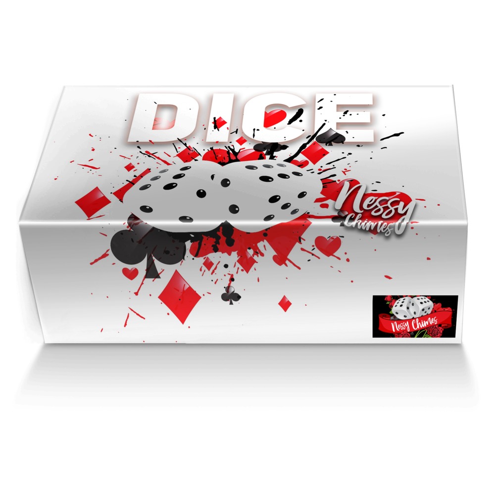 Dice custom made shoe box Dice artisan made in Italy shoes by Enessy Chimes