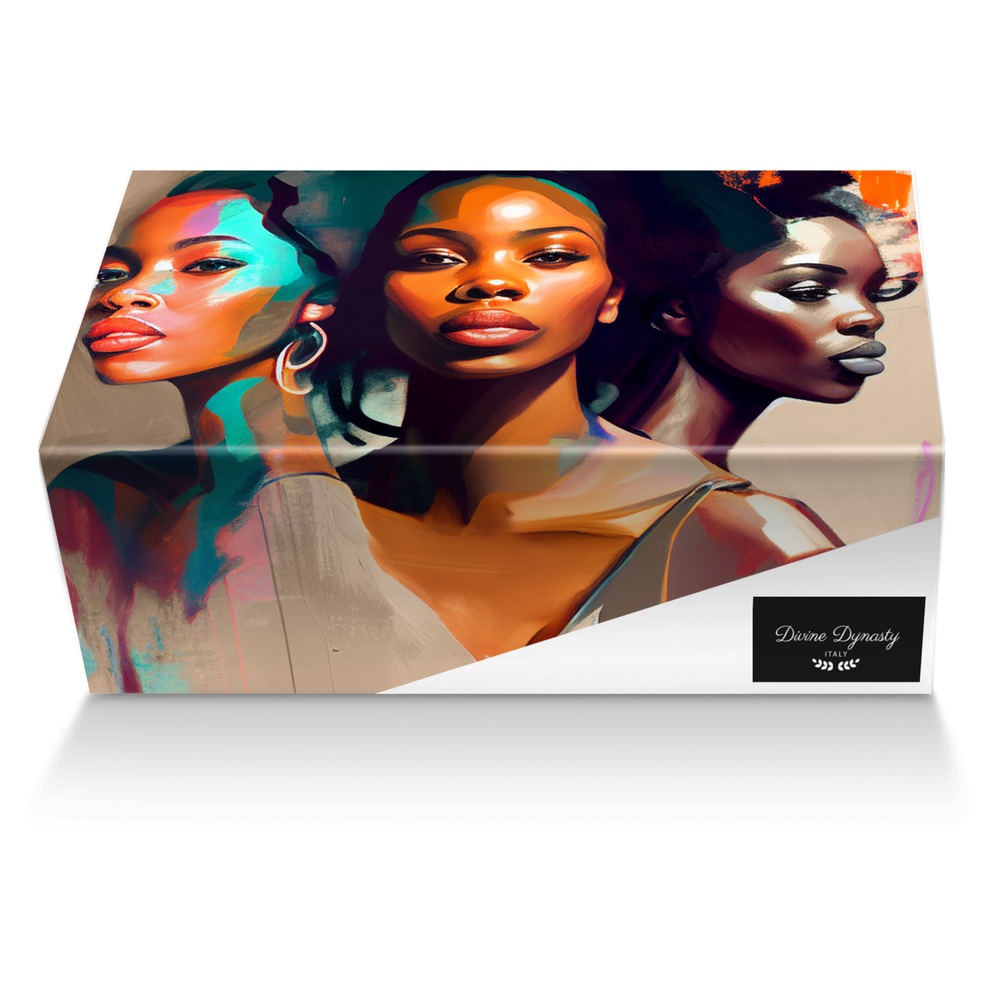 Divine Dynasty custom made shoe box Divine Dynasty artisan made in Italy shoes by Nesha Parker