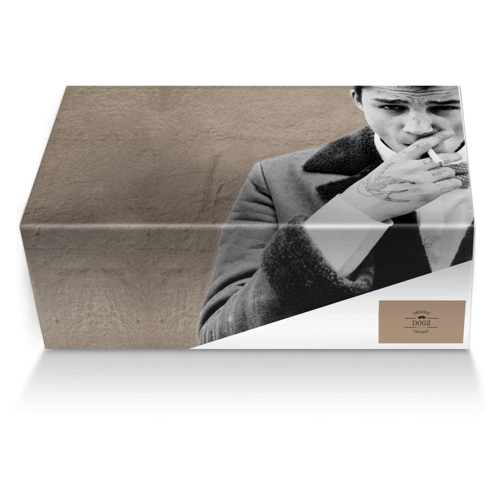 DOGZ custom made shoe box DOGZ artisan made in Italy shoes by M. B. Meyer