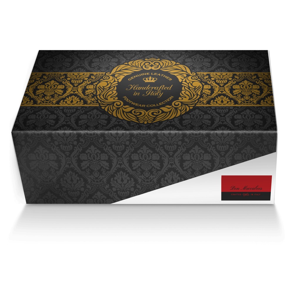 Don Maccabees custom made shoe box Don Maccabees artisan made in Italy shoes by Don Maccabees