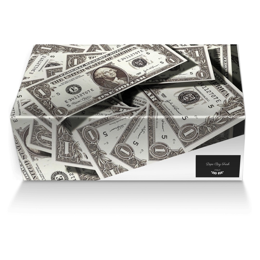 Dope Boy Fresh custom made shoe box Dope Boy Fresh artisan made in Italy shoes by Troy Taylor
