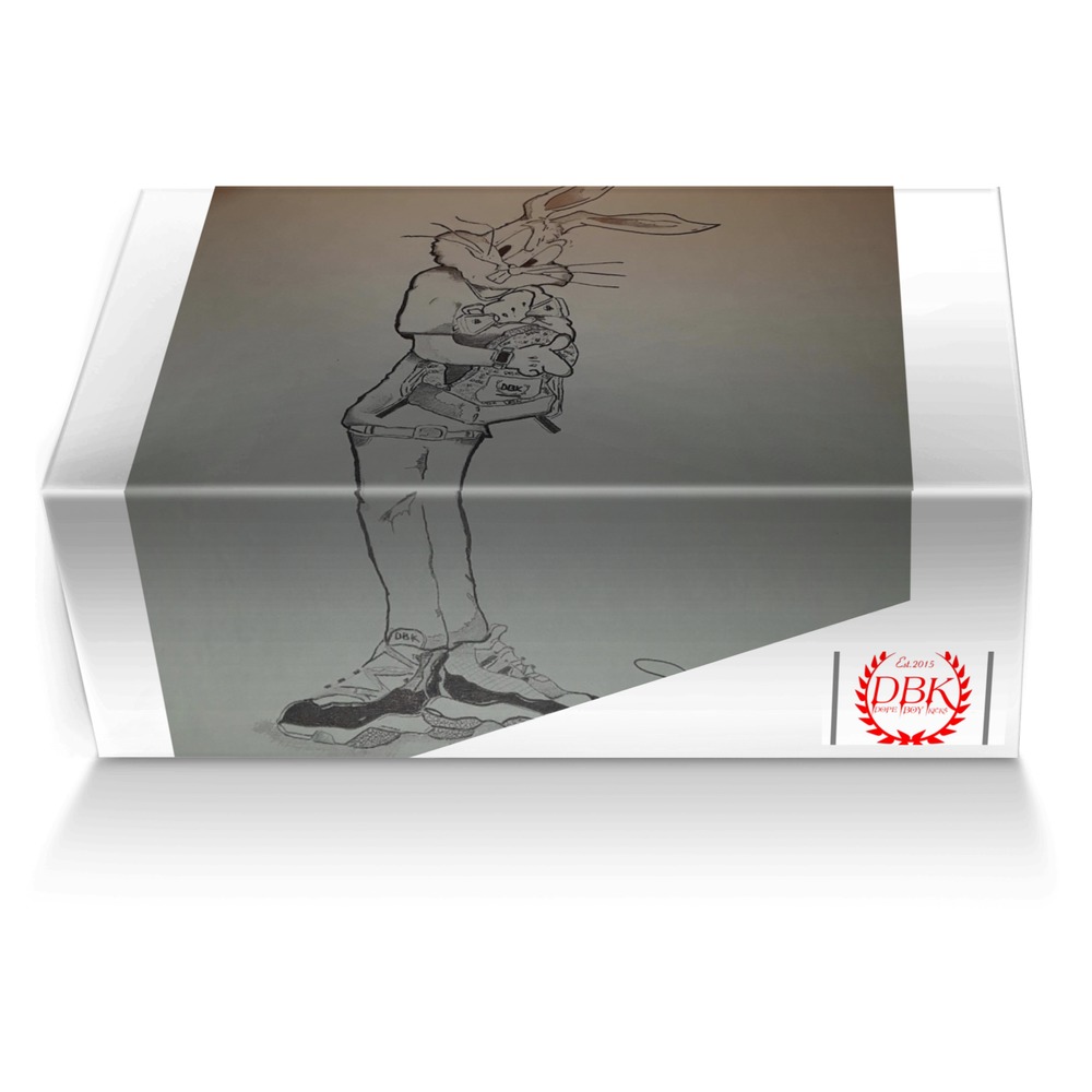 Dope Boy Kicks custom made shoe box Dope Boy Kicks artisan made in Italy shoes by Donjuan Pouncil