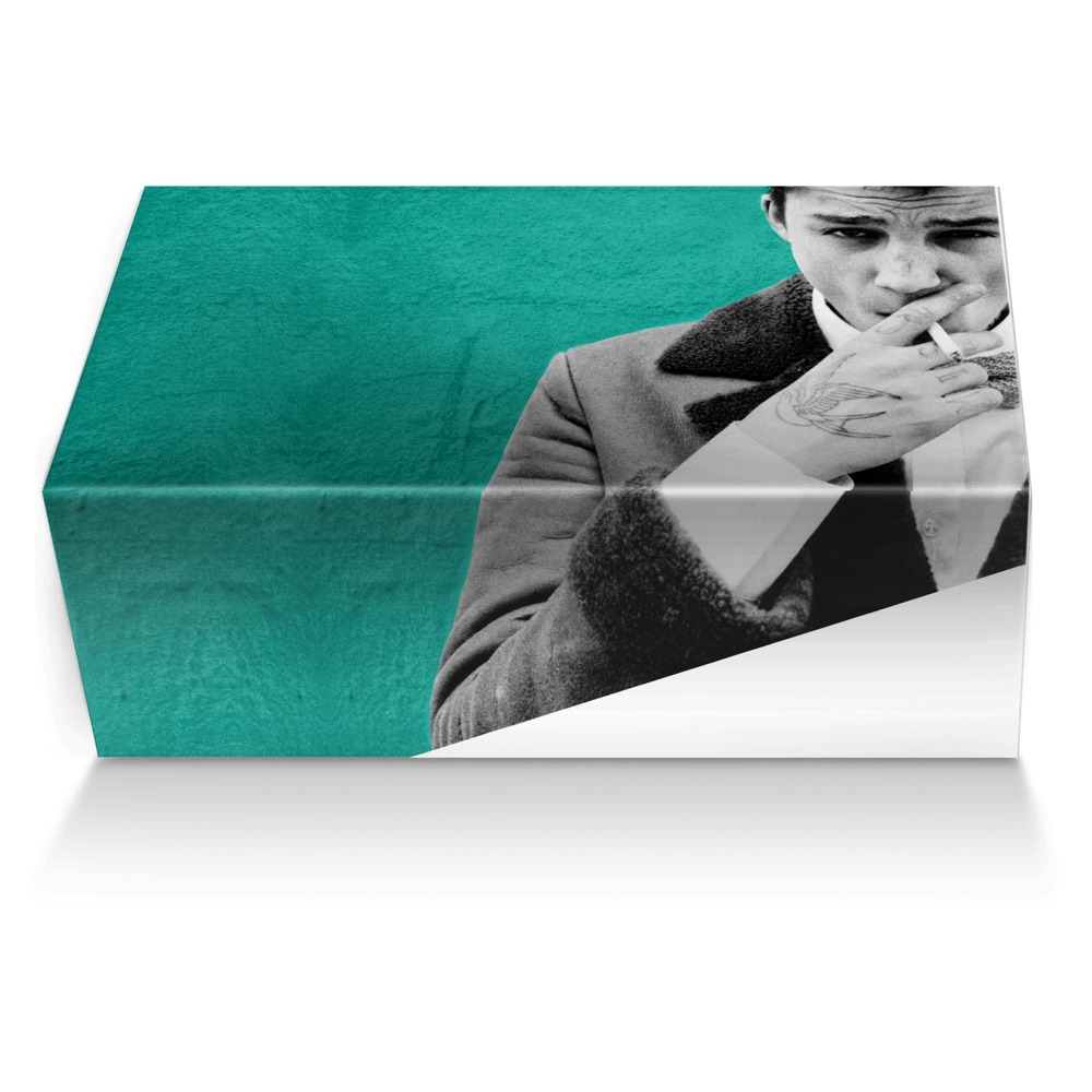 Dopeman's custom made shoe box Dopeman's artisan made in Italy shoes by Jamal Foster