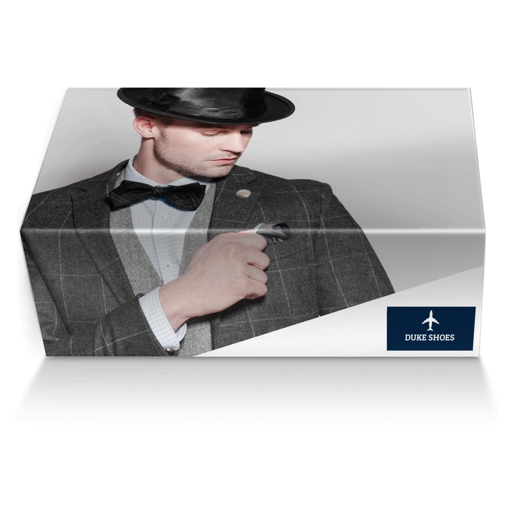 Duke Shoes custom made shoe box Duke Shoes artisan made in Italy shoes by Andrew Barham