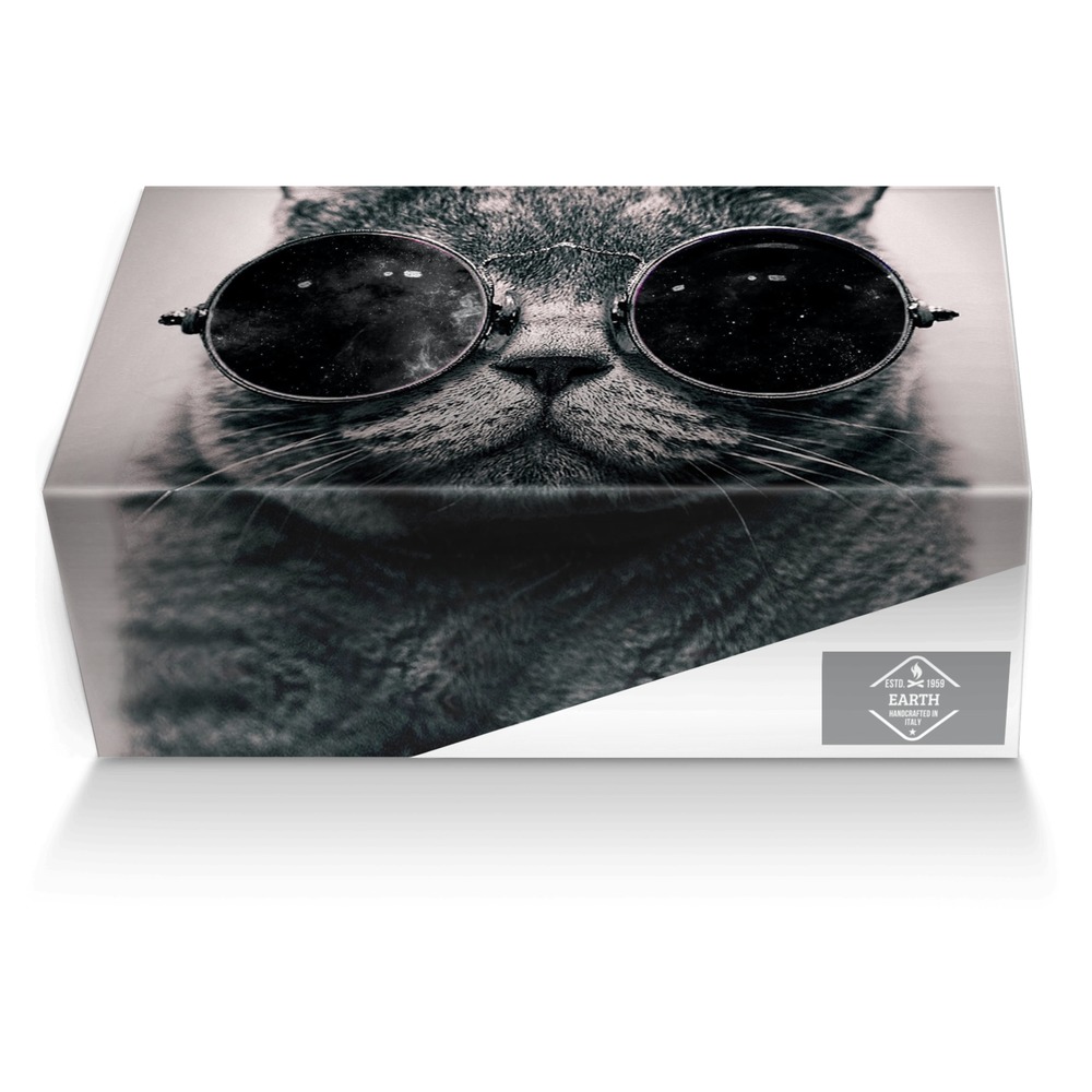 Earth custom made shoe box Earth artisan made in Italy shoes by Shawn Thompson