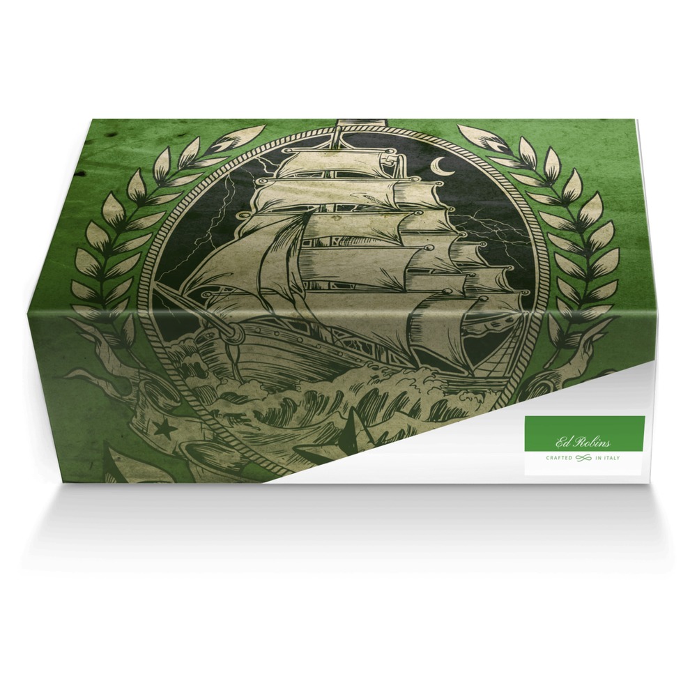 Ed Robins custom made shoe box Ed Robins artisan made in Italy shoes by Ed Robins