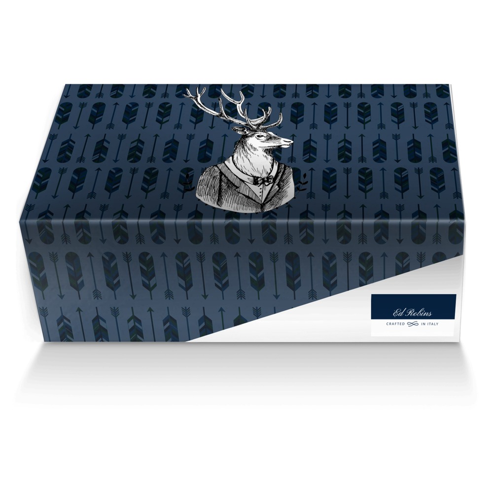 Ed Robins custom made shoe box Ed Robins artisan made in Italy shoes by Ed Robins