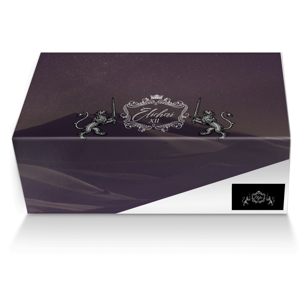 Elichai XII Elohim custom made shoe box Elichai XII Elohim artisan made in Italy shoes by Meiven Shoe Co