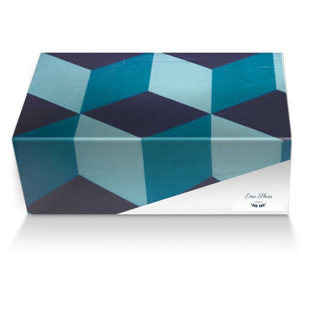 Ema shoes custom made shoe box Ema shoes artisan made in Italy shoes by Iman