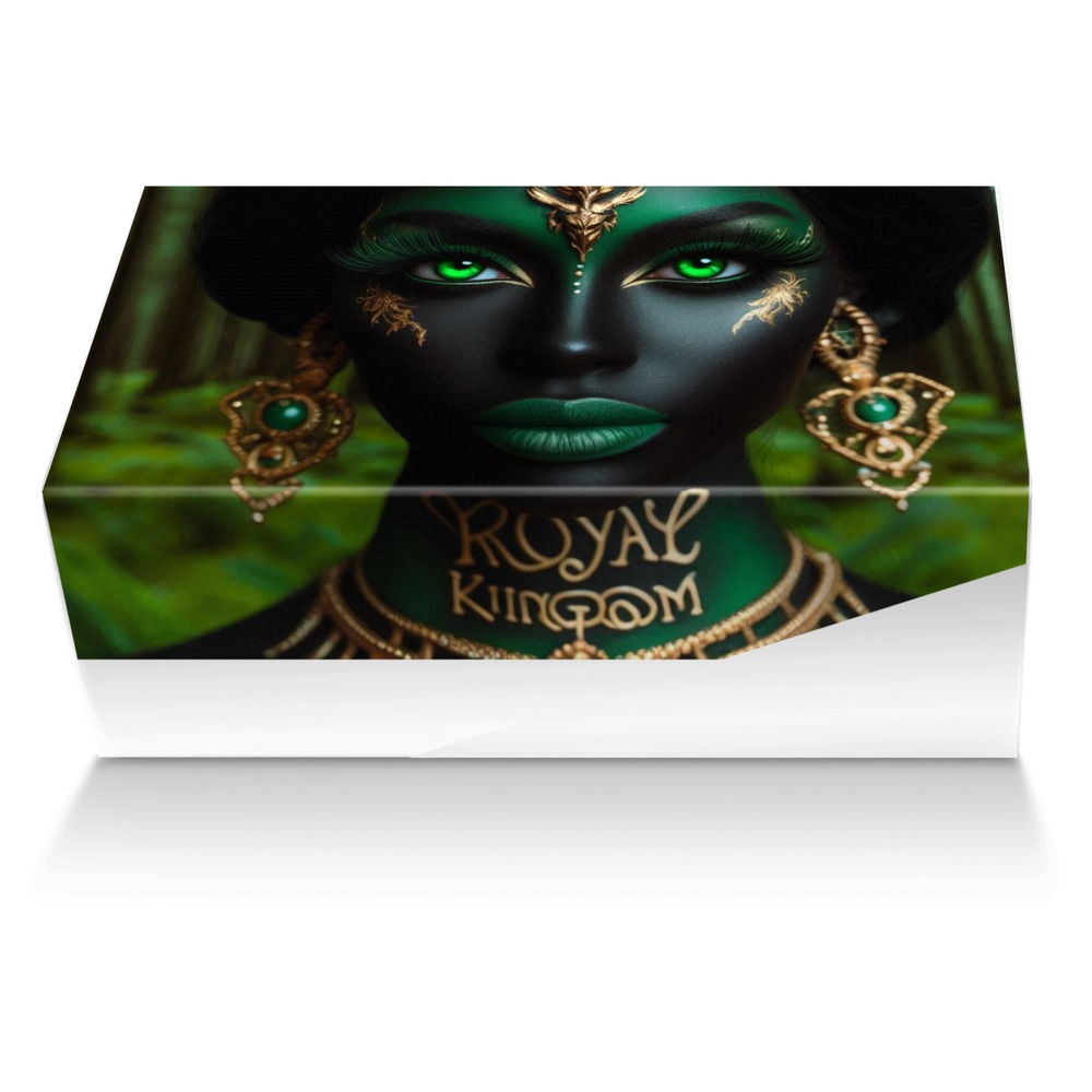 Emerald Envy custom made shoe box Emerald Envy artisan made in Italy shoes by Rauh Karim