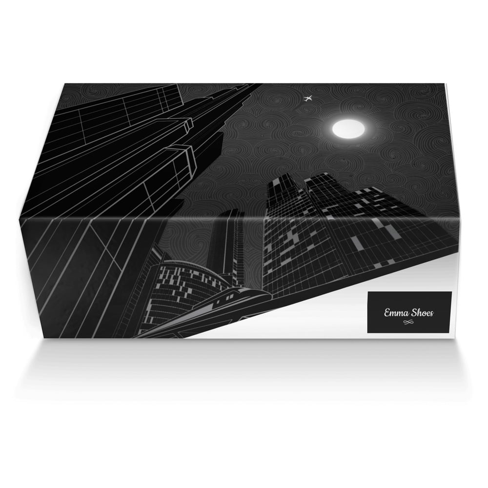 Emma Shoes custom made shoe box Emma Shoes artisan made in Italy shoes by Emma Dorrell