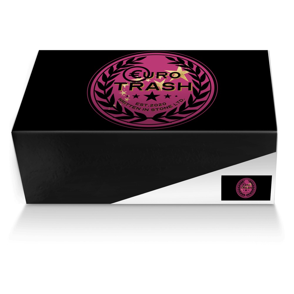 EUROTRASH III custom made shoe box EUROTRASH III artisan made in Italy shoes by Kevin Marron