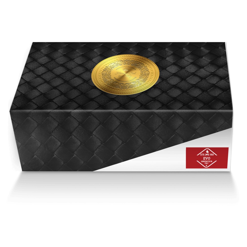 Evo custom made shoe box Evo artisan made in Italy shoes by Michael Gleaton