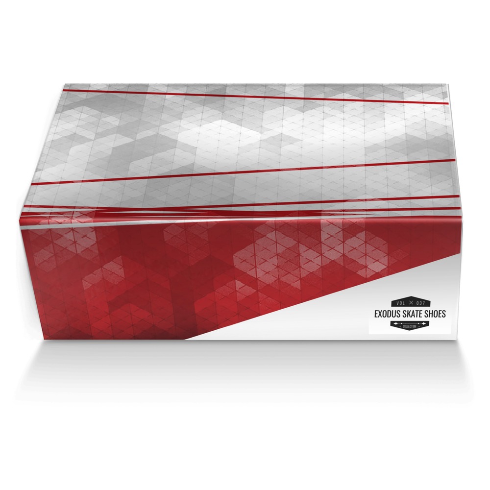 Exodus Skate Shoes custom made shoe box Exodus Skate Shoes artisan made in Italy shoes by Daniel Kohout