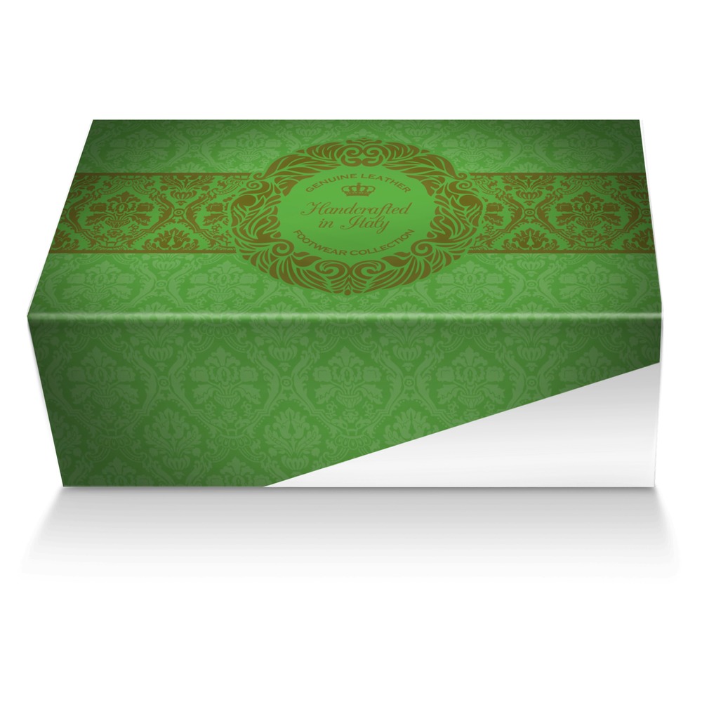 F-ALLWAVE "CAFE'" custom made shoe box F-ALLWAVE "CAFE'" artisan made in Italy shoes by Sean Mathis-landry