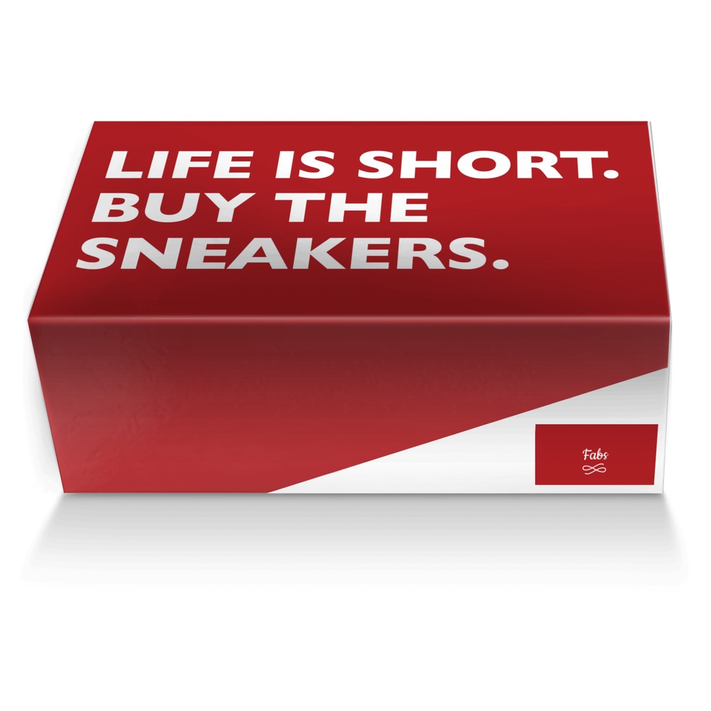 Fabs custom made shoe box Fabs artisan made in Italy shoes by Ame