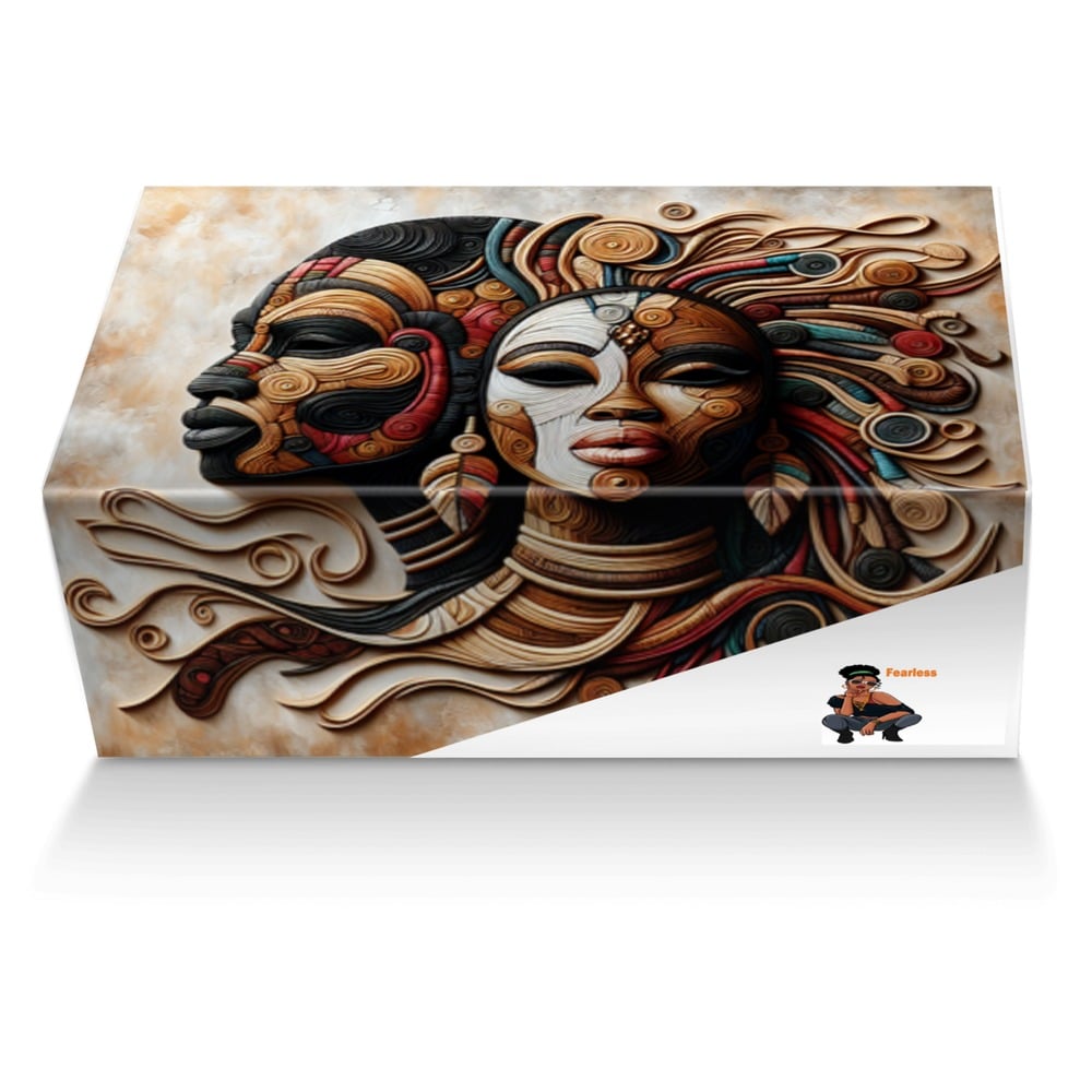 Fearless appeal custom made shoe box Fearless appeal artisan made in Italy shoes by Desiree Sims