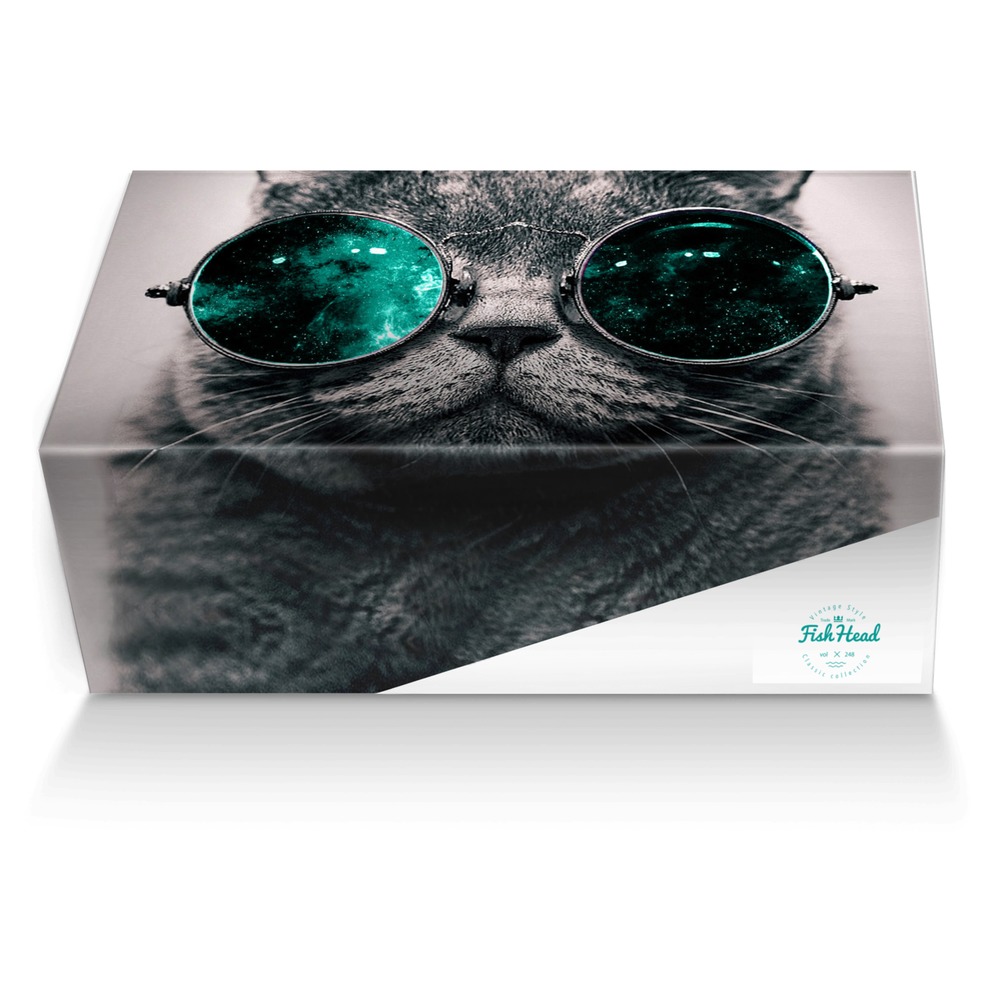 FishHead custom made shoe box FishHead artisan made in Italy shoes by Kim Allen