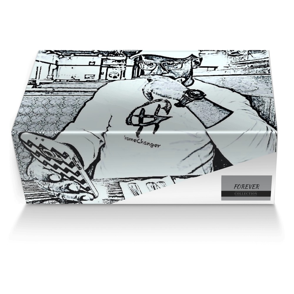 FOREVER custom made shoe box FOREVER artisan made in Italy shoes by Horace Graham