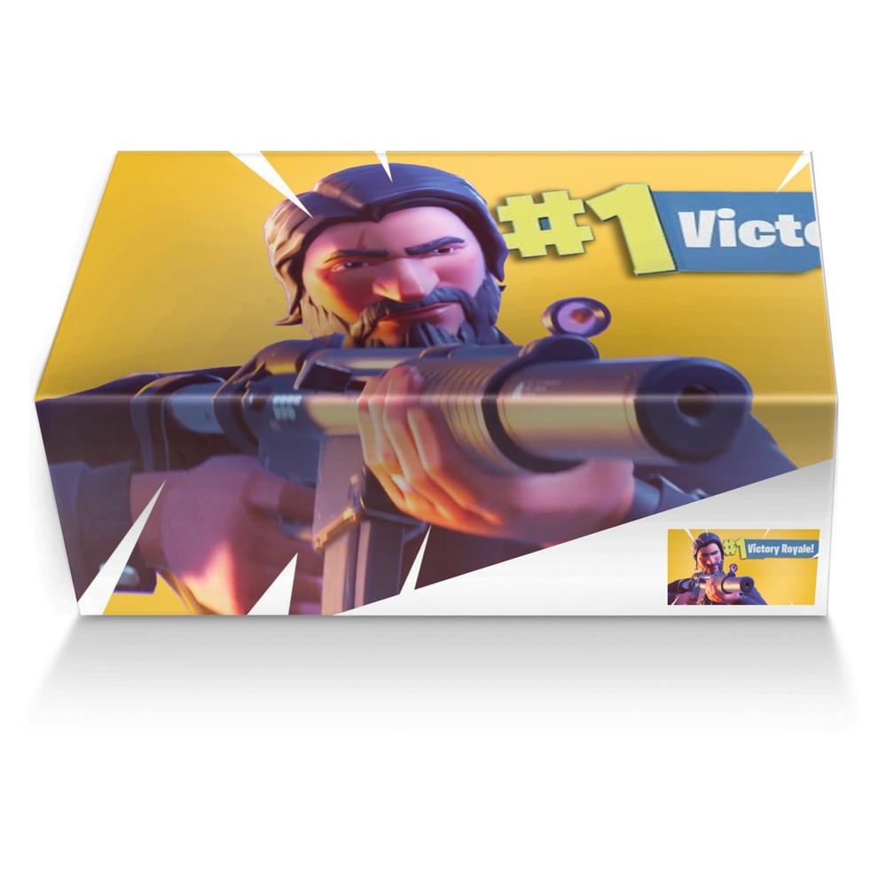Fortnite custom made shoe box Fortnite artisan made in Italy shoes by Johnnyk