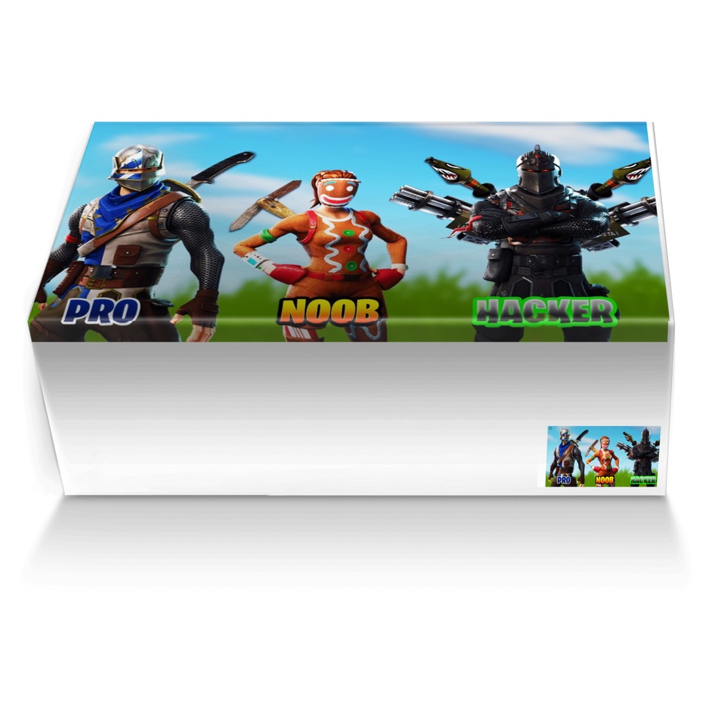 Fortnite custom made shoe box Fortnite artisan made in Italy shoes by Adrian