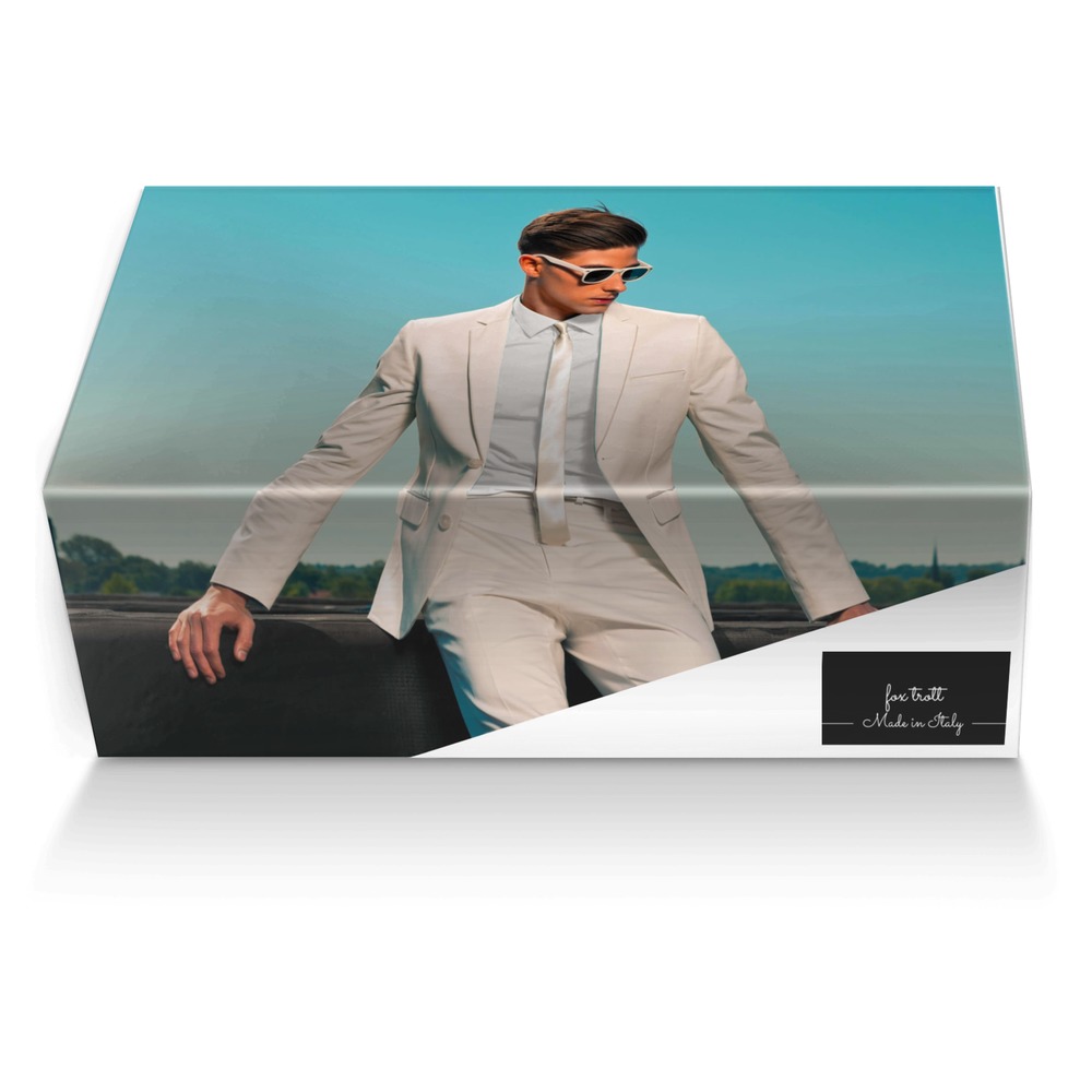 fox trott custom made shoe box fox trott artisan made in Italy shoes by Ms. Rehfeldt