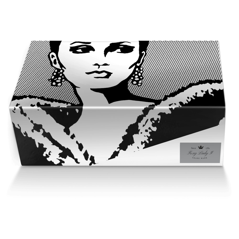 Foxy Lady I custom made shoe box Foxy Lady I artisan made in Italy shoes by Edward Maddox