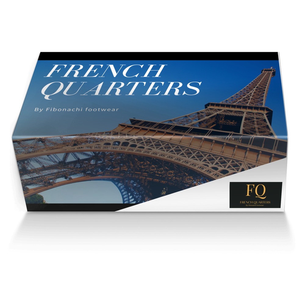 French Quarters custom made shoe box French Quarters artisan made in Italy shoes by Jeffrey Davis