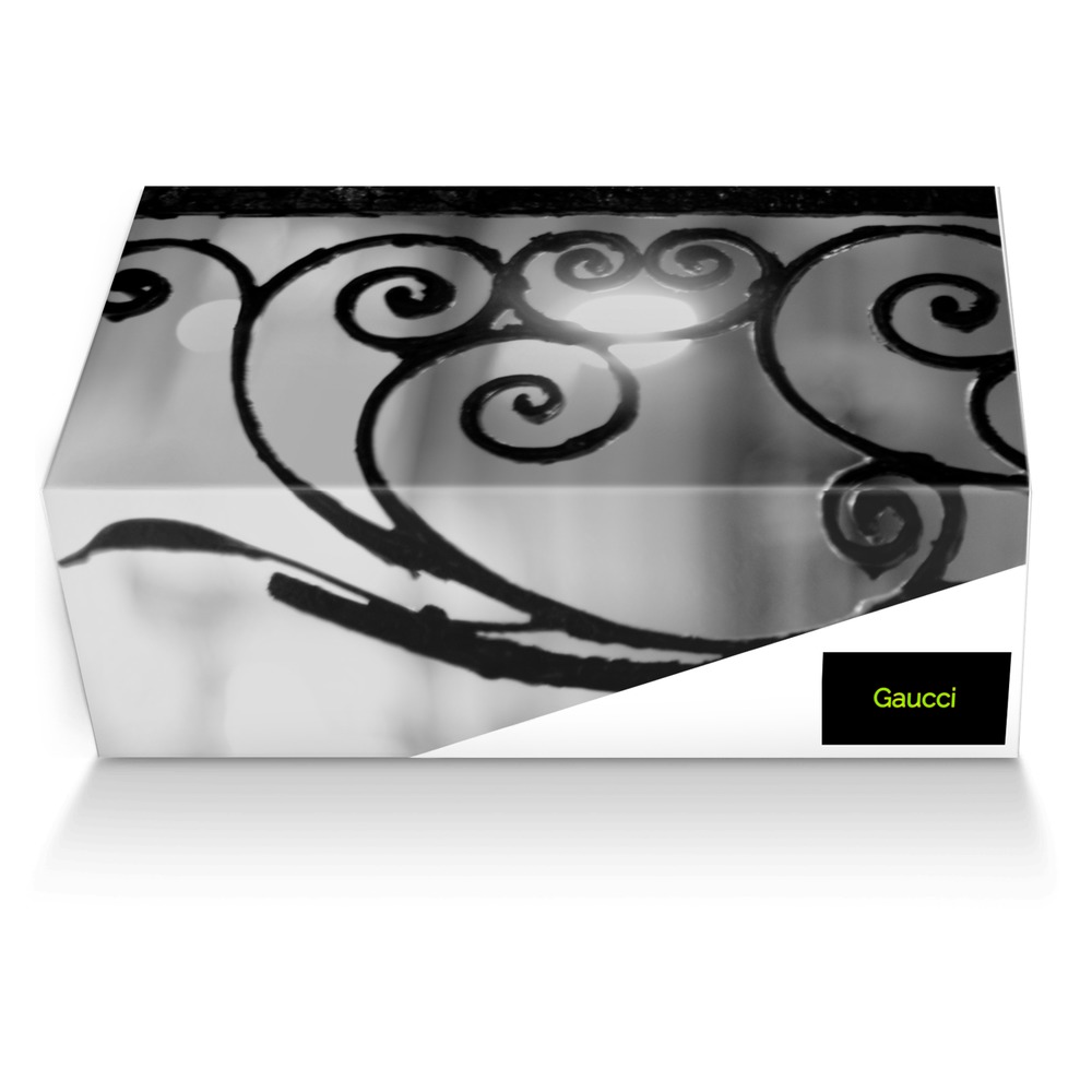 Gaucci custom made shoe box Gaucci artisan made in Italy shoes by Chardazha Paige