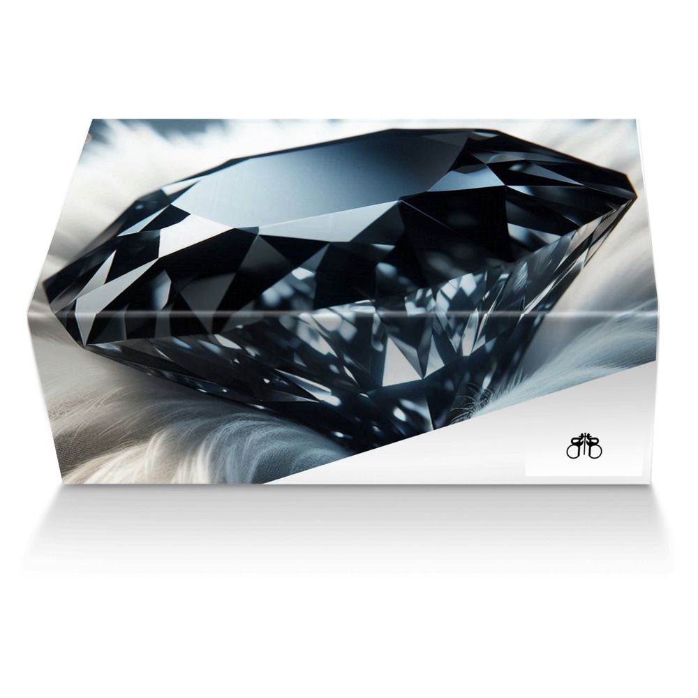 Gems Black Diamond custom made shoe box Gems Black Diamond artisan made in Italy shoes by Brandon Edwards