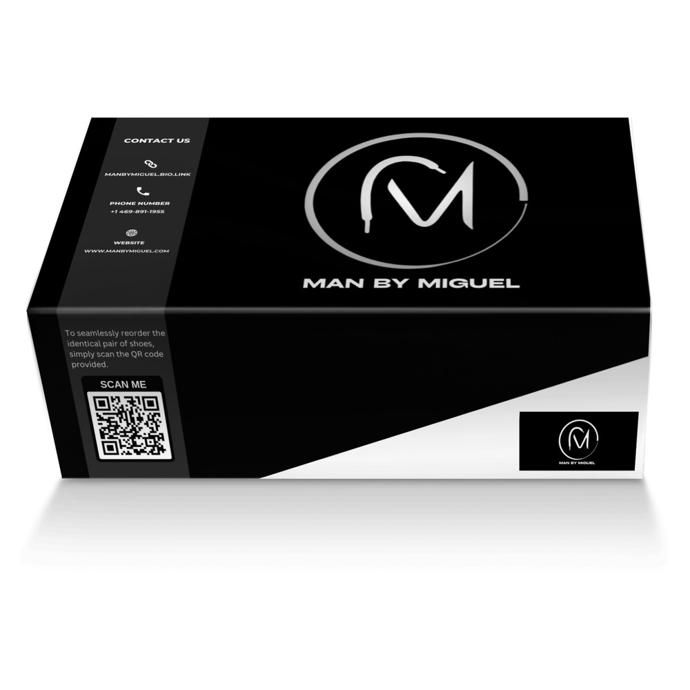 GFL custom made shoe box GFL artisan made in Italy shoes by Gilbert Ngyia