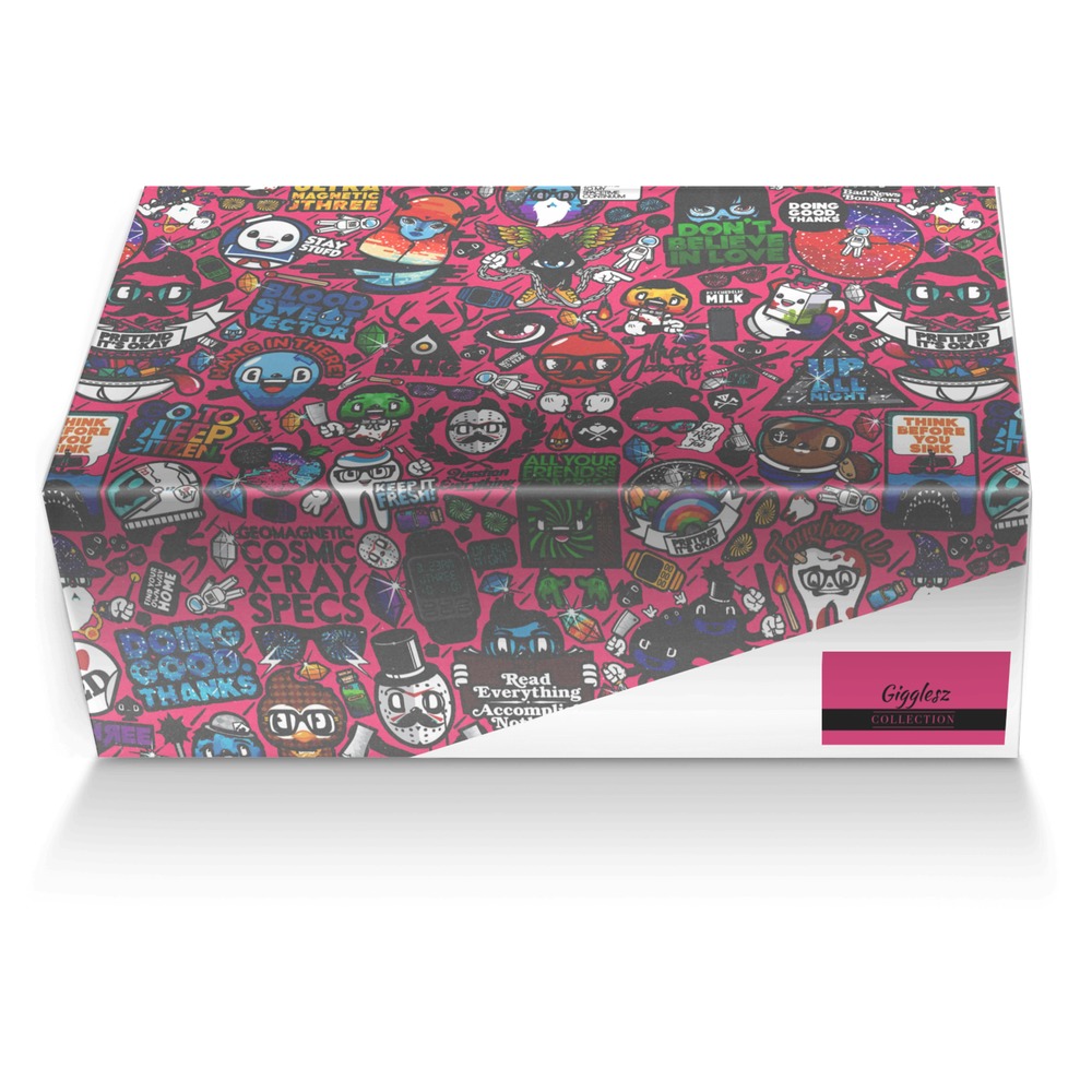 Gigglesz custom made shoe box Gigglesz artisan made in Italy shoes by Redd Bone