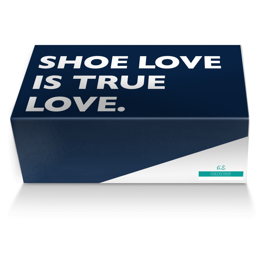 Glinda Shoes custom made shoe box Glinda Shoes artisan made in Italy shoes by Glinda Shields